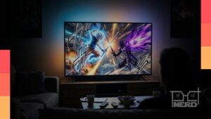 Personagens em combate com efeitos visuais e iluminação dramática, representando coreografias de luta em animes