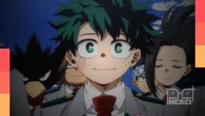 Cartaz dos Crunchyroll Anime Awards 2026 com referência a Diários de uma Apotecária e My Hero Academia
