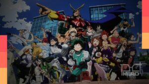Foto da cerimônia do Crunchyroll Anime Awards 2026 em Tóquio, destacando My Hero Academia FINAL SEASON como Anime do Ano