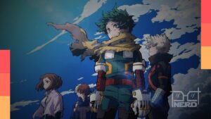 Pódio do Crunchyroll Anime Awards 2026 com destaque para My Hero Academia e Demon Slayer