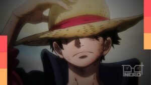 Monkey D. Luffy em cena de One Piece em destaque