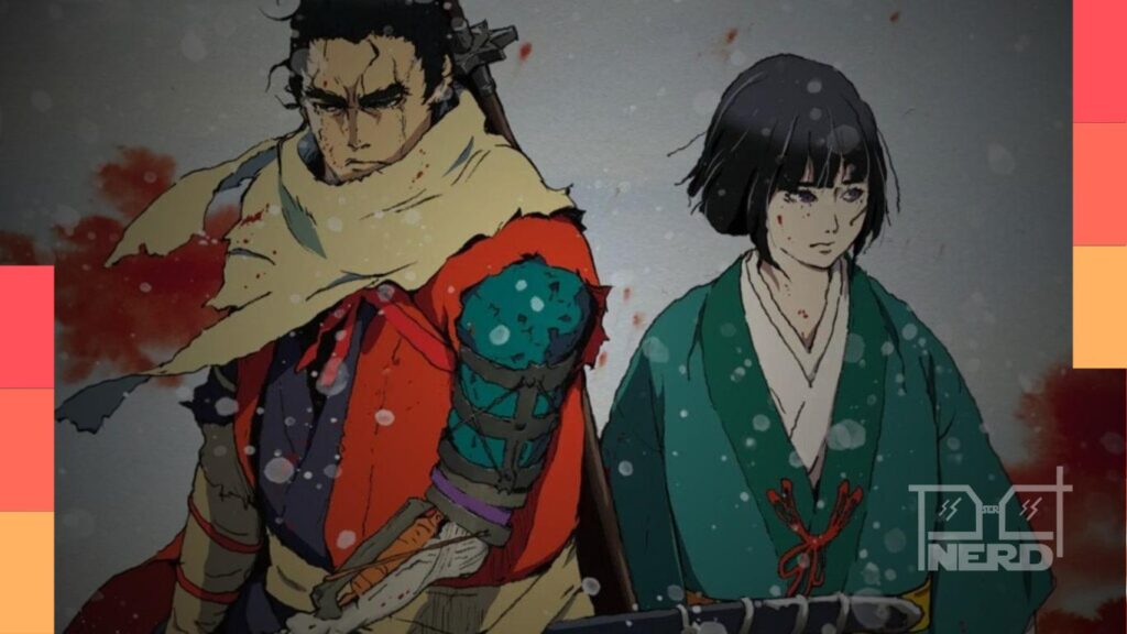 Arte do anime Sekiro: No Defeat baseada em Sekiro: Shadows Die Twice