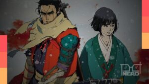 Arte do anime Sekiro: No Defeat baseada em Sekiro: Shadows Die Twice