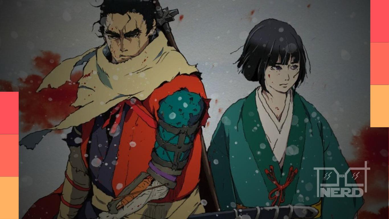 Arte do anime Sekiro: No Defeat baseada em Sekiro: Shadows Die Twice