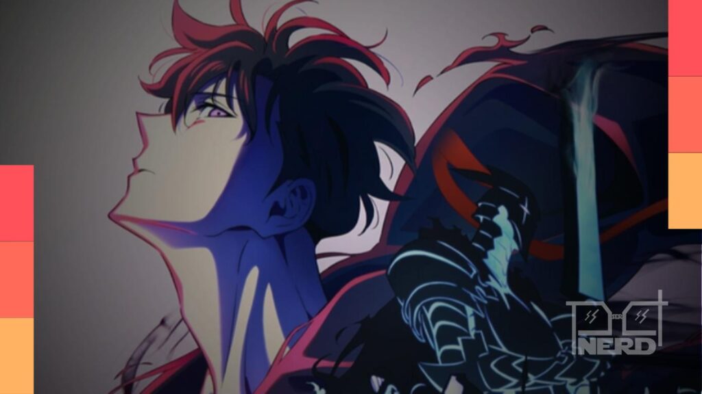Pôster ilustrativo de Solo Leveling e referência ao milhão de avaliações na Crunchyroll