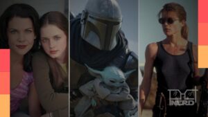 Personagens de séries e filmes com pais ou mães solteiros em clima de maratona de streaming