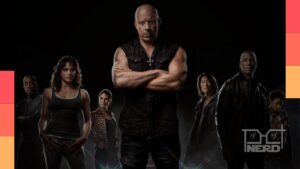 Imagem ilustrativa de Vin Diesel e carros da franquia Velozes e Furiosos, com referência ao Peacock e séries live-action