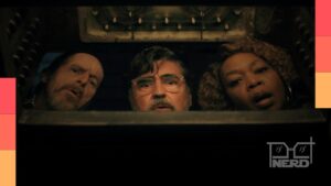 Cena de The Boroughs, nova série de ficção científica da Netflix com suspense e ameaça sobrenatural no Novo México