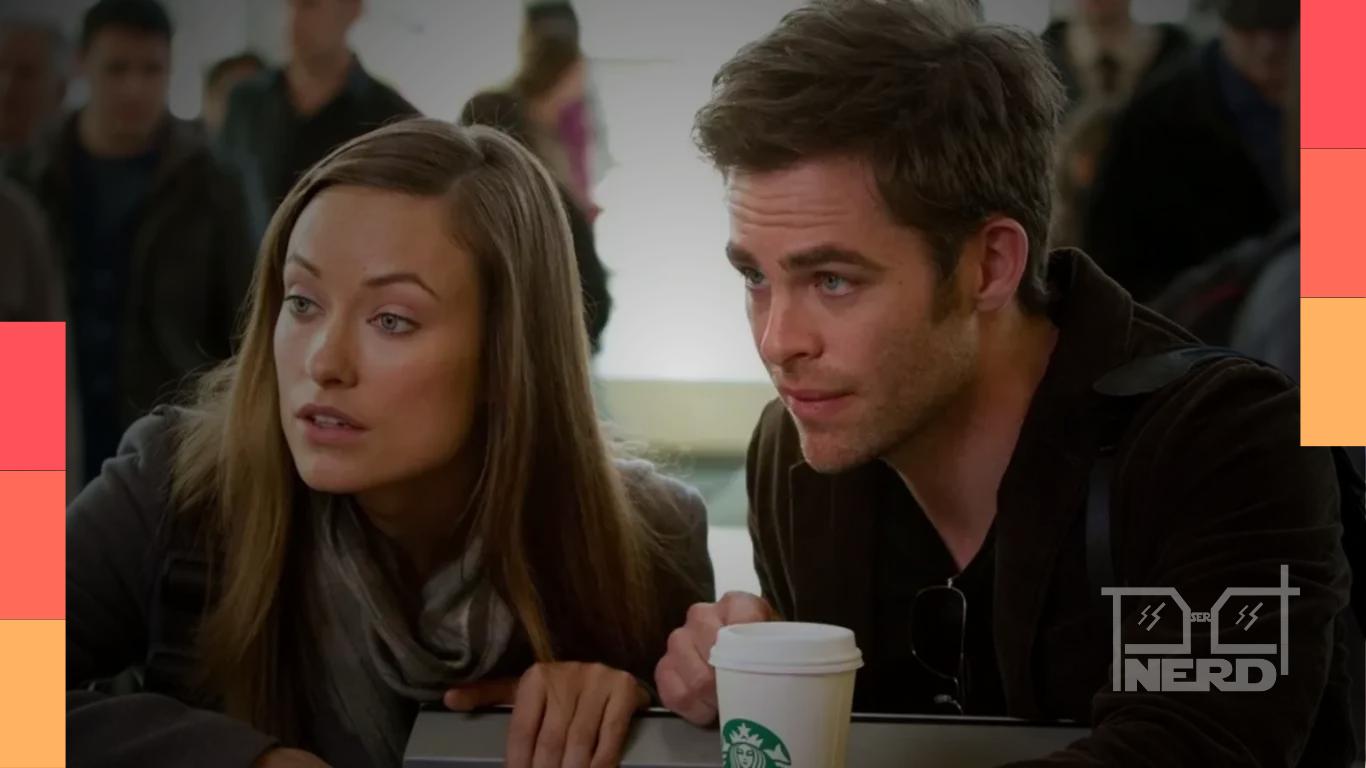 Chris Pine em Bem-Vindo à Vida, filme exibido na Sessão da Tarde da TV Globo às 15h30