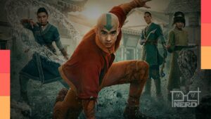Imagem promocional de Avatar: O Último Mestre do Ar com destaque para a 2ª temporada chegando em 25 de junho