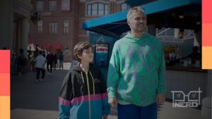 Cartaz de Dois É Demais em Orlando, com personagens em clima de viagem para Orlando e humor familiar