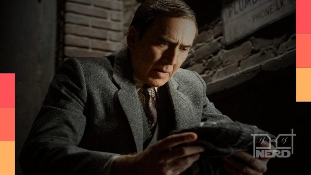 Nicolas Cage em cena de Spider-Noir, nova série do Prime Video