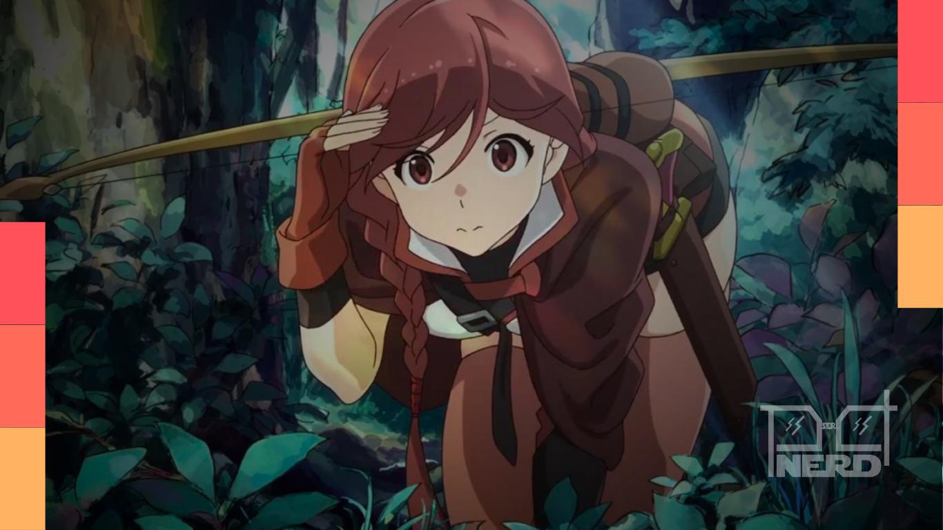 Ilustração temática com oito ícones de animes isekai representando obras pouco comentadas