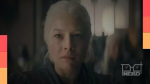 Rhaenyra chegando a Porto Real e se preparando para assumir o Trono de Ferro em A Casa do Dragão