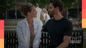 Teaser de A Hipótese do Amor com elenco e atmosfera romântica acadêmica