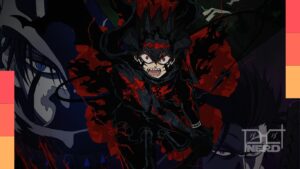 Asta em destaque em pôster da segunda temporada de Black Clover, com referência ao retorno em outubro de 2026
