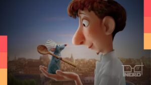 Diretor Brad Bird em referência a Ratatouille e Os Incríveis, com destaque para a fala sobre sequência