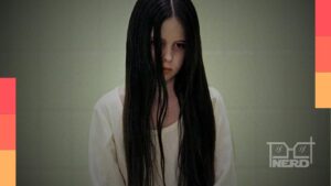 Foto de Daveigh Chase com referência a Lilo & Stitch e O Chamado