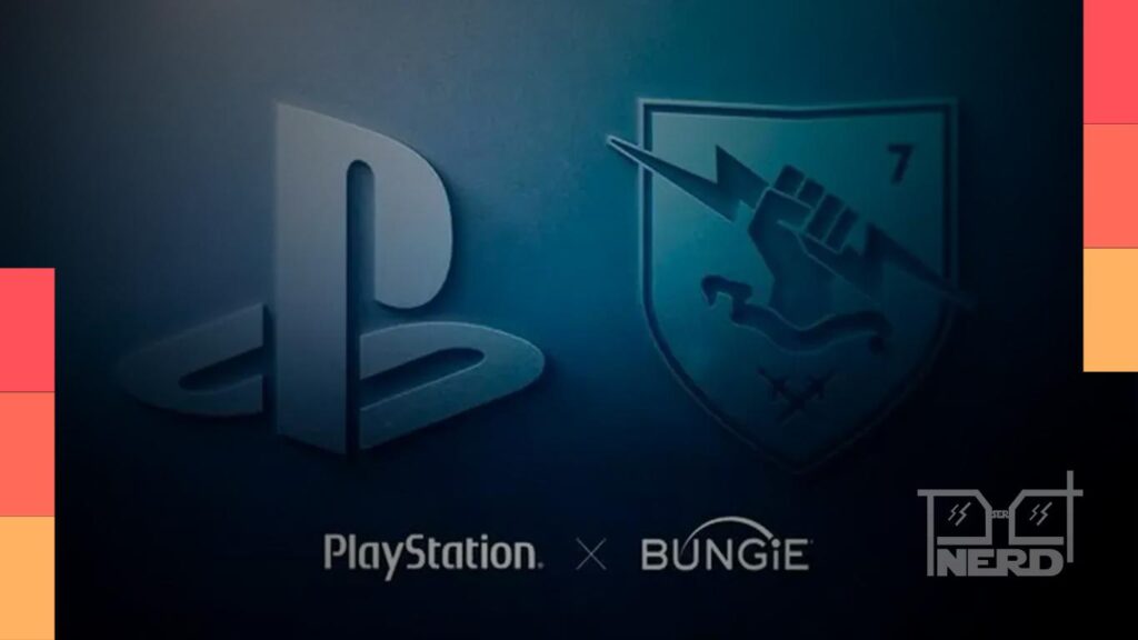 Ilustração da Bungie e personagens de Destiny representando demissões em massa no estúdio