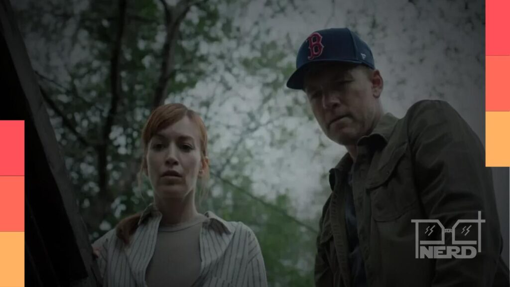 Imagem com atmosfera de mistério de Eu Vou Te Encontrar mostrando David e Rachel em busca de Matthew e Hayden Payne.