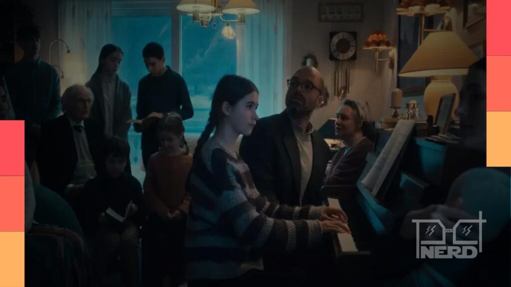 Cartaz promocional de Fjord, drama familiar vencedor da Palma de Ouro em Cannes
