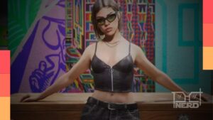 Ilustração com caixa de GTA 6 e símbolo de disco riscado, sugerindo versão física sem mídia