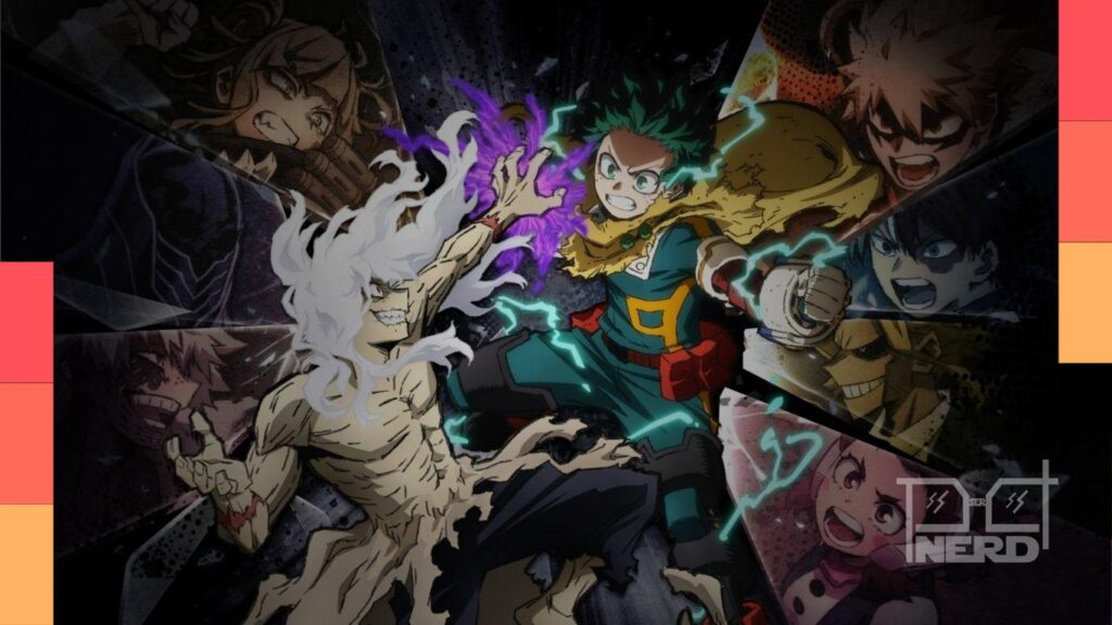 Jogo My Hero Academia All’s Justice com Izuku Midoriya e All For One no Nintendo Switch 2 em setembro