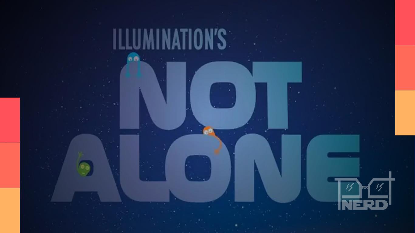 Timothée Chalamet e Selena Gomez dublando Not Alone em um foguete espacial no trailer