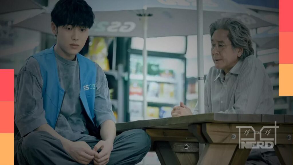 Cena de Notas da Última Fila com Lee Kang e Mun-oh após o plot twist do final