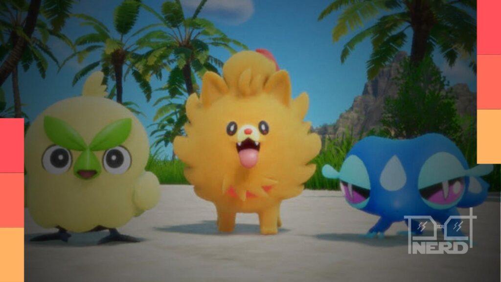 Ilustração de Pokémon Go com os iniciais Browt, Pombon e Gecqua sugeridos para estrear antes de 2027