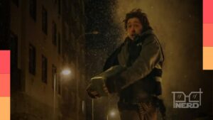Imagem promocional de Resident Evil com clima de terror e referência aos clássicos dos games