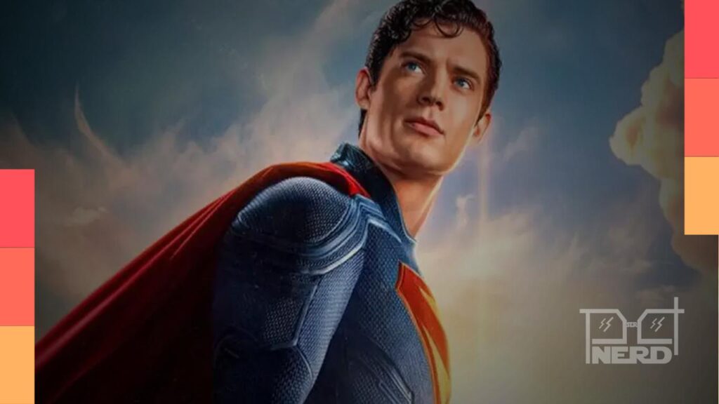 Superman em cena de Homem do Amanhã, sequência de Superman 2 dirigida por James Gunn
