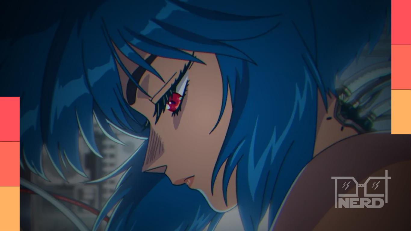 Major Motoko Kusanagi em cena de The Ghost in the Shell (2026), com destaque para trailer e estreia no Prime Video