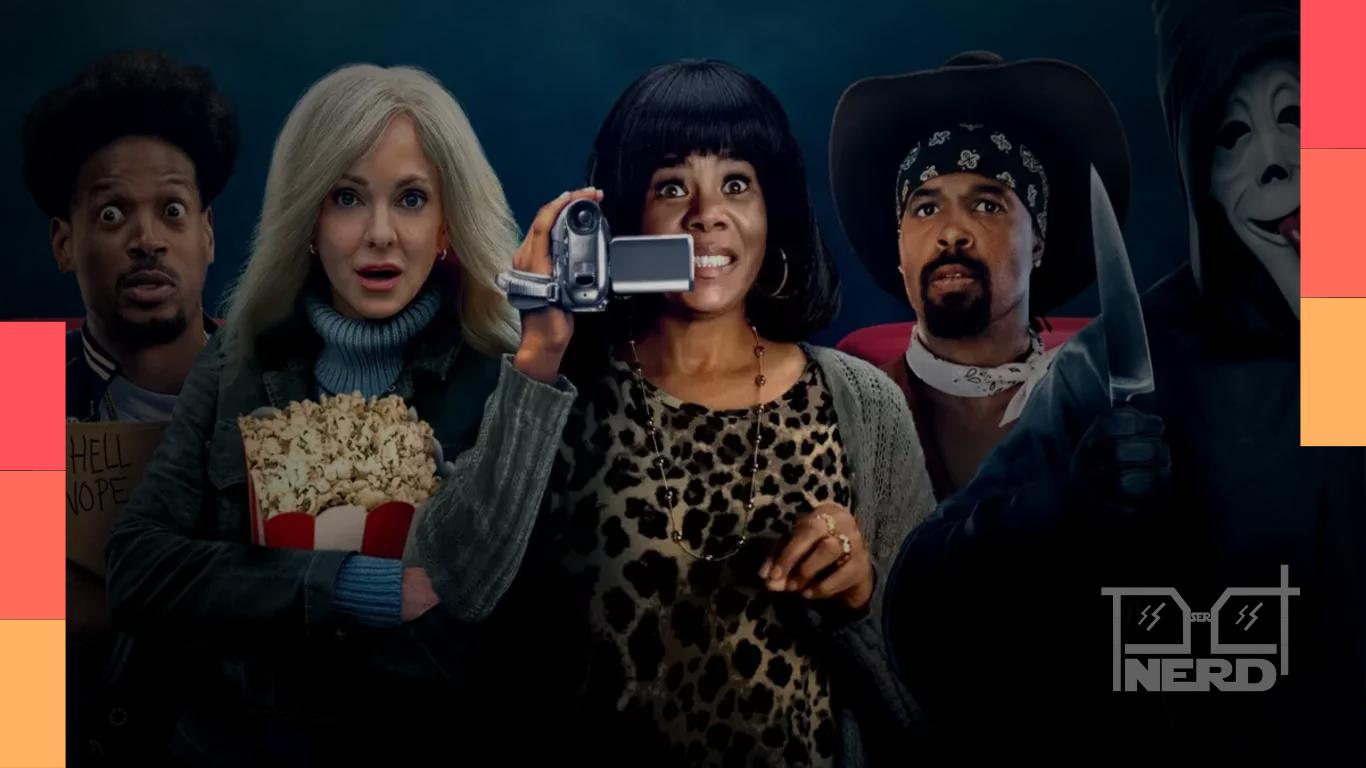 Cartaz do filme Todo Mundo em Pânico 6 comemorando marca de US$ 1 bilhão na bilheteria global