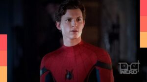 Tom Holland ao lado de Thomas Vinterberg, diretor de Druk - Mais uma Rodada