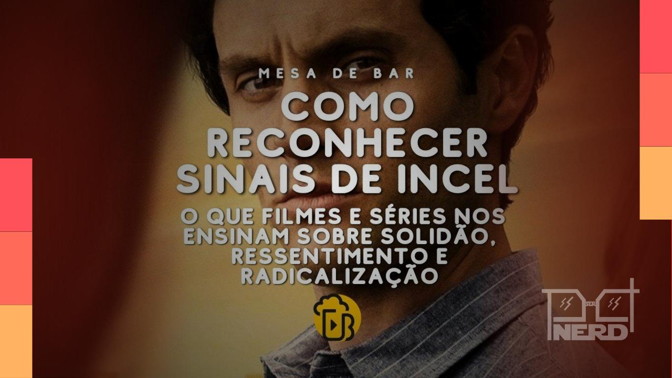 Pessoa assistindo a filmes e séries em um notebook, com ícones abstratos de solidão e alerta de radicalização