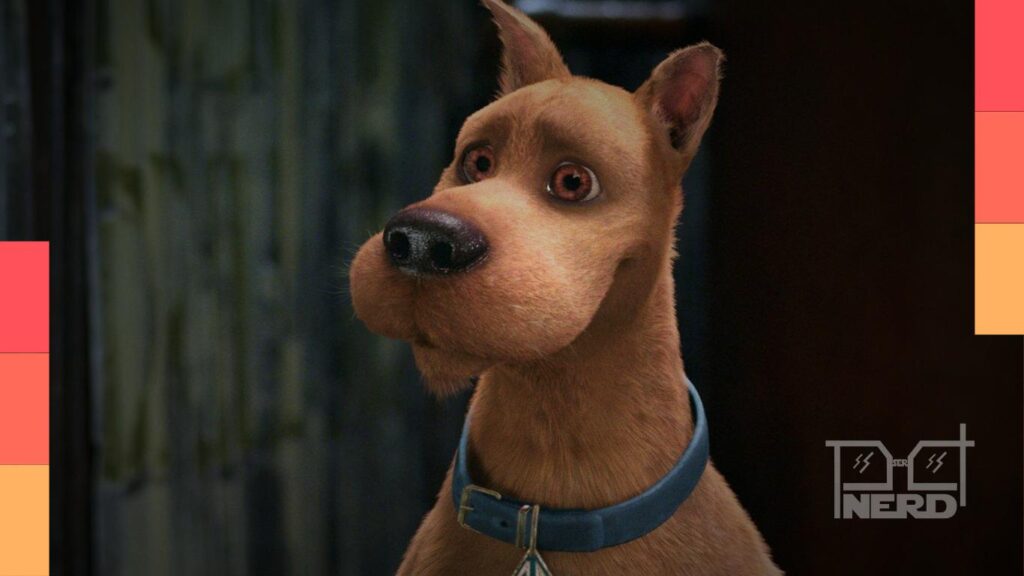 A turma da Mistério S.A. em clima de mistério, com referências ao legado animado e live-actions de Scooby-Doo