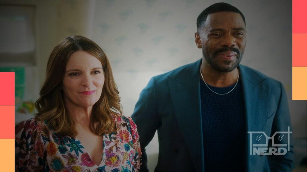 Tina Fey e Colman Domingo em cena de As Quatro Estações, série da Netflix