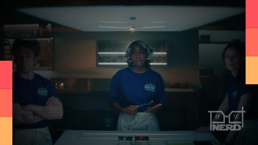 Imagem de The Bear na cozinha em clima tenso na temporada final