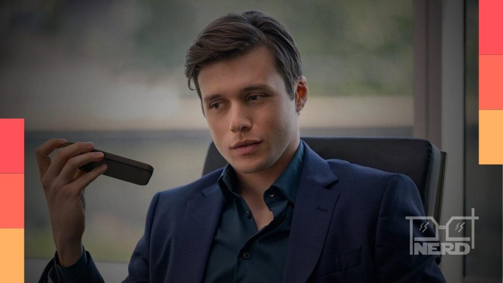 Nick Robinson em Mensagens para Isabelle e cenas de filmes como Com Amor, Simon e Jurassic World