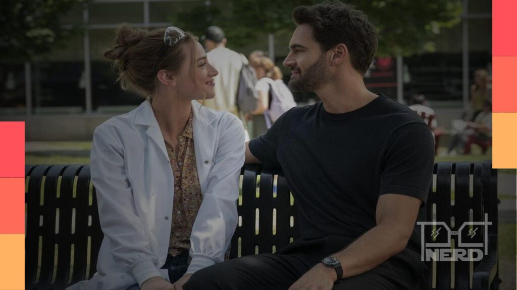 Lili Reinhart e Tom Bateman em A Hipótese do Amor, adaptação do romance para o Prime Video