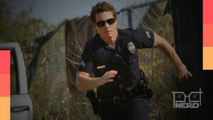 Cena de policiais em Los Angeles na série Southland: Cidade do Crime