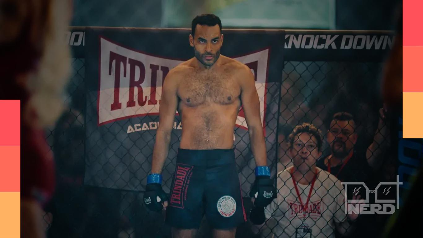Vinícius Neri em clima de luta em Fúria, nova série brasileira da Netflix, com data de estreia em 29 de julho