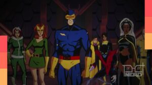 Ilustração dos X-Men com destaque para a 2ª temporada de X-Men '97 e cronograma de episódios