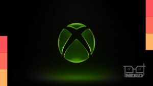 Ilustração com logotipo do Xbox e consoles ao fundo com destaque para reajuste de preço
