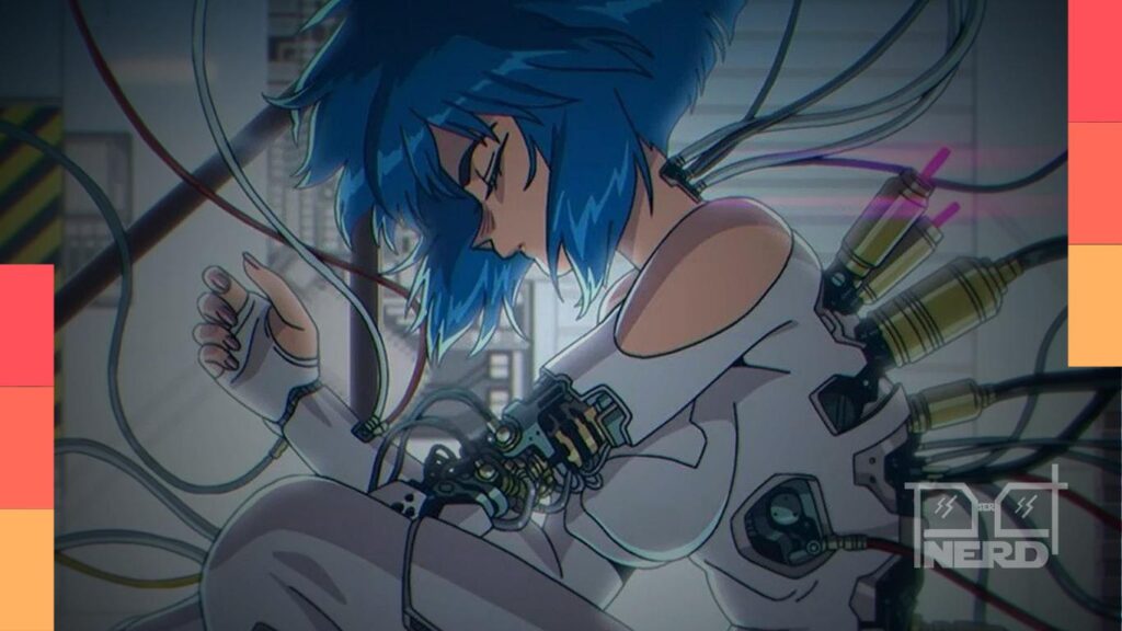 Lista com 7 séries de anime cyberpunk modernas com estética neon e críticas sociais