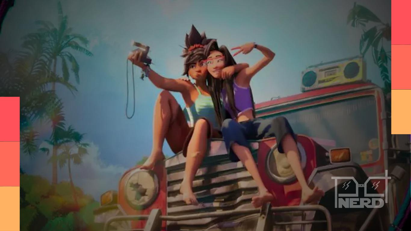 Duas protagonistas de A Ilha Esquecida em uma ilha mística após cenas exclusivas na SDCC 2026
