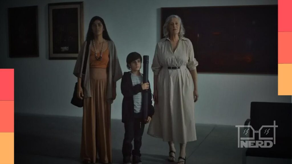 Maiara Astarte como Júlia em Alto Uruguai, novo longa de Cristiane Oliveira, que encerrou as filmagens