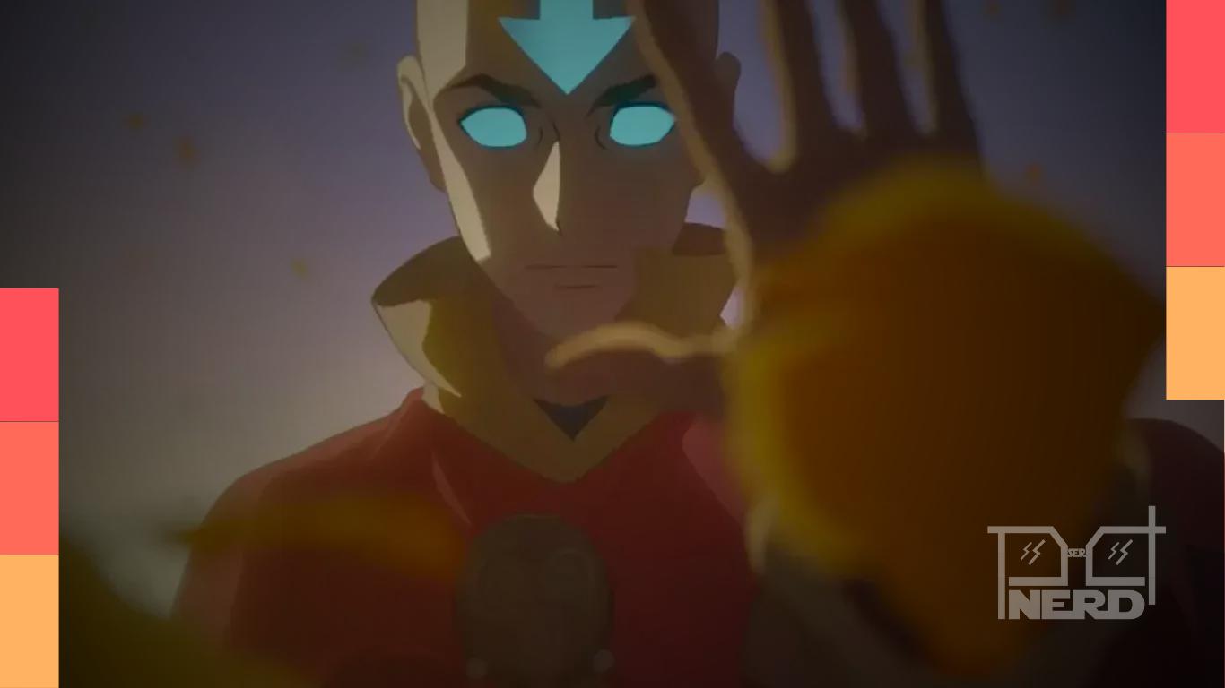 Elenco e Aang em destaque em anúncio de painel e pré-estreia de Avatar: O Último Mestre do Ar na SDCC