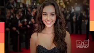 Imagem ilustrativa mostrando a BAFTA e um personagem gerado por IA bloqueado para premiações